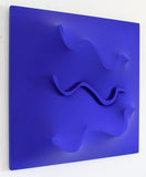 "Italian Style - Il Mio Mare: Un'Onda di Emozioni Scolpita nella Materia"  cm. 50x50x14. - Alessandro Butera Atelier d'Arte italiana dal 2014