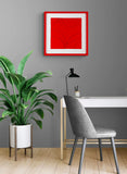 Italian Style Red: Butera 3D Wall Sculpture - Alessandro Butera Atelier d'Arte italiana dal 2014