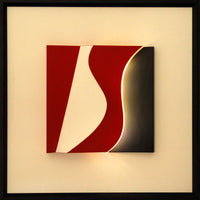 Bassorilevo luminoso  italian style cm. 50x50x6.