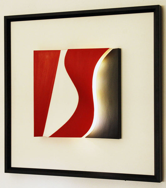 Bassorilevo luminoso  italian style cm. 50x50x6.