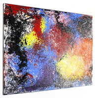Abstract Painting "Sofia" 60x80 cm - Explosion of Colors for Your Home
