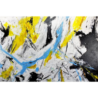 ’abstract 1 (199x104 cm)’ - Un’affermazione audace di arte astratta contemporanea che parla all’anima. - dipinto opera