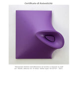 Cargar imagen en el visor de la galería, Estroflessione  italian style  cm. 40x40, altezza cm. 15
