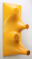 Italian Style - Forme e Spazio Cinetico in Yellow: Un'Esplosione di Luce e Dinamismo  Estroflessione cm. 70x30x25 opera unica - Alessandro Butera Atelier d'Arte italiana dal 2014