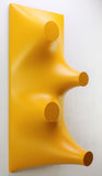 Italian Style - Forme e Spazio Cinetico in Yellow: Un'Esplosione di Luce e Dinamismo  Estroflessione cm. 70x30x25 opera unica - Alessandro Butera Atelier d'Arte italiana dal 2014