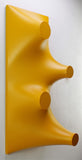 Italian Style - Forme e Spazio Cinetico in Yellow: Un'Esplosione di Luce e Dinamismo  Estroflessione cm. 70x30x25 opera unica - Alessandro Butera Atelier d'Arte italiana dal 2014