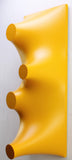 Italian Style - Forme e Spazio Cinetico in Yellow: Un'Esplosione di Luce e Dinamismo  Estroflessione cm. 70x30x25 opera unica - Alessandro Butera Atelier d'Arte italiana dal 2014