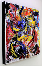 Carica l&#39;immagine nel visualizzatore di Gallery, olio su tela serie jazz  cm. 50x50
