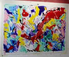 Load image into Gallery viewer, grande dipinto astratto contemporaneo materico opera unica &quot;abstract 5&quot; cm. 105x140
