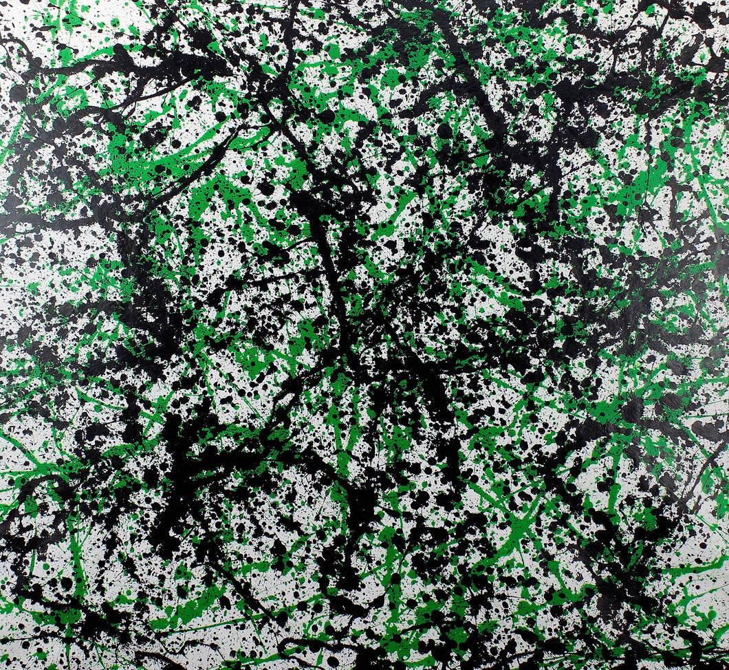 Green, acrilico su tela cm.106x108