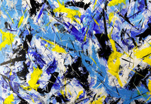 Cargar imagen en el visor de la galería, grande dipinto astratto contemporaneo materico opera unica &quot;abstract 5&quot; cm. 105x140
