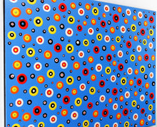 Carica l&#39;immagine nel visualizzatore di Gallery, quadro astratto ad acrilico su tela materico con colori brillanti &quot;colored candies&quot;  opera unica Alessandro Butera cm. 60x80x2
