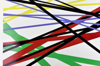 Giclèe su carta cm. 70x70  titolo "space lines" AlessandroButera.gallery