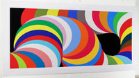 Giclèe su carta cm. 50x100 titolo "colors" AlessandroButera.gallery