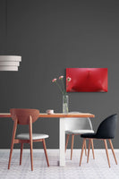 "Italian Style - Concetto Spaziale Red: Un'Esplosione di Passione che Sfida lo Spazio" Estroflessione cm. 40x70x11 - Alessandro Butera Atelier d'Arte italiana dal 2014