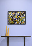 Miles Davis: Spatula Improvisation, Jazz Tribute - Butera, Oil - Alessandro Butera Atelier d'Arte italiana dal 2014