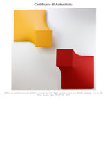 Cargar imagen en el visor de la galería, Dittico Italian style (serie) Estroflessione 2 moduli di cm. 48x48 altezza cm. 12

